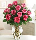 Long Stem Pink Roses